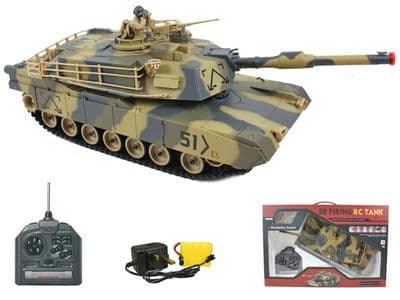 Radio Control Tank 3808 T90 Airsoft BB Firing with Sound 1/24 Scale Model