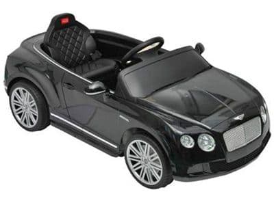 Ride on Car 12v Electric Bentley GT Official Licensed Model in Black with Parental Control