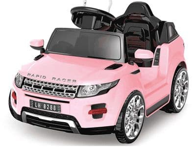 Ride on Car 6v Electric Evoque Style Suv Pink with Parental Radio Control