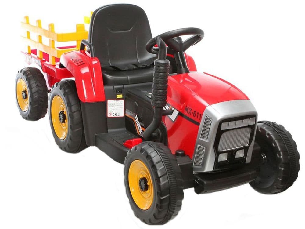 Motorised online toy tractors