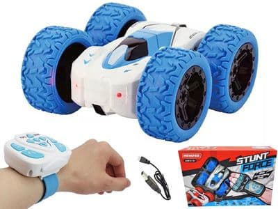 Stunt Force Radio Control Stunt Car RC Toy Buggy + 2.4ghz Wrist Digital Control