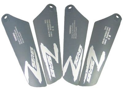 Z008 F103 M-30 Avatar RC Helicopter Set 4 Main Rotor Blades 2A+2B Grey