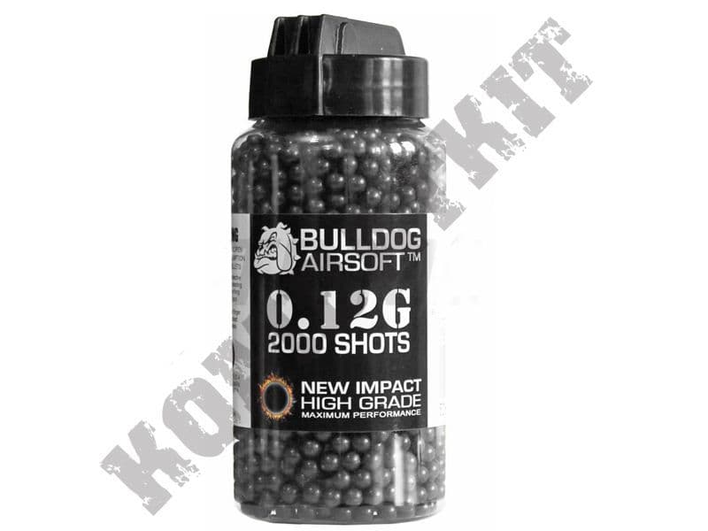 Airsoft Sniper bb gun pellets polished Black 2000 x 12g x 6mm in tub pro grade skirmish ammo plastic
