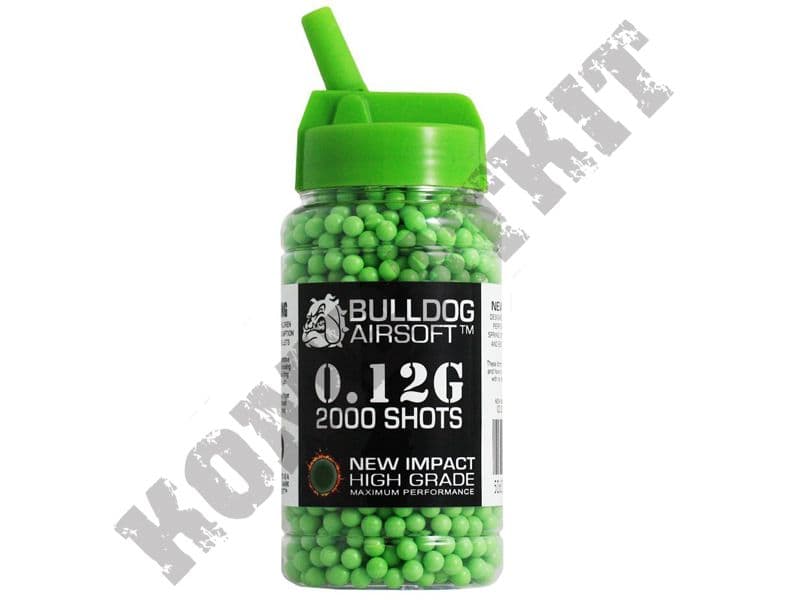 Neez Billes Airsoft 0,12g – 2000 Pièces – Haute Précision Pour Pistolets Et Fusils