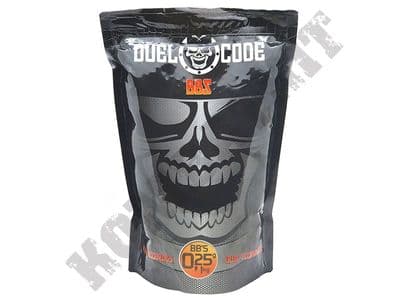 4000 x 25g x 6mm White Polished Airsoft BB Gun Pellets in Bag Duel Code