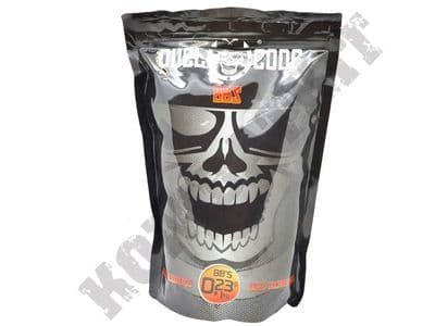 4345 x 6mm x 23g White Polished Airsoft BB Gun Pellets in Bag Duel Code
