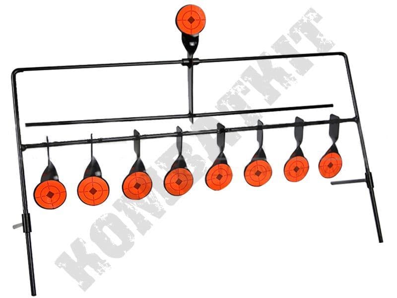 9 Target Metal Self Resetting Set Air & BB Gun Targets & Shooting