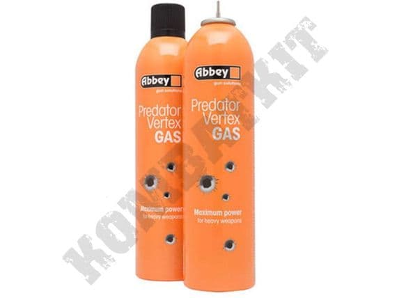 Abbey Predator Vertex Gas 700ML | Airsoft BB Gun Gas & Co2 Consumables | KOMBATKIT