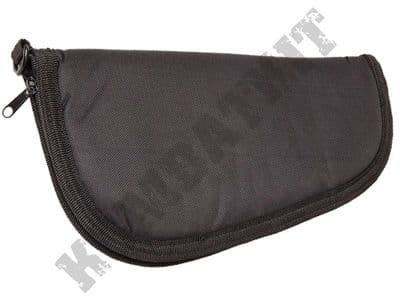 Air Gun Pistol Revolver Bag Padded Zipped Soft Storage Slip Case Black Bag 12
