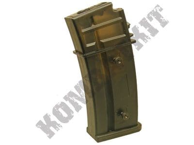 Airsoft Gun Magazine Cyma G36 G39 Series AEG 450rd hi-cap 6mm pellet polymer
