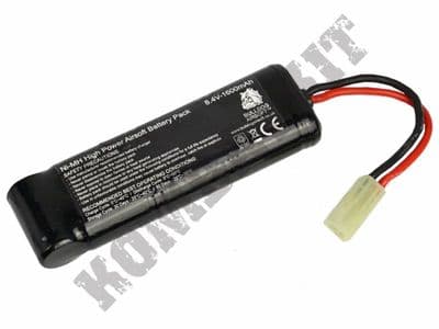 Bulldog Airsoft 8.4V Nimh 1600mAH 3x2+1 Block Battery Pack Small Tamiya