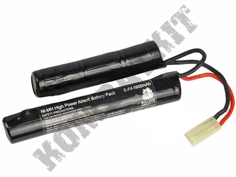 Bulldog 8.4v 1600mAh Crane Stock Battery Airsoft Gun Spares & Parts