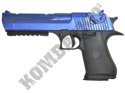 CM121 Electric Airsoft Pistol Desert Eagle Replica AEP BB Gun Black 2 Tone