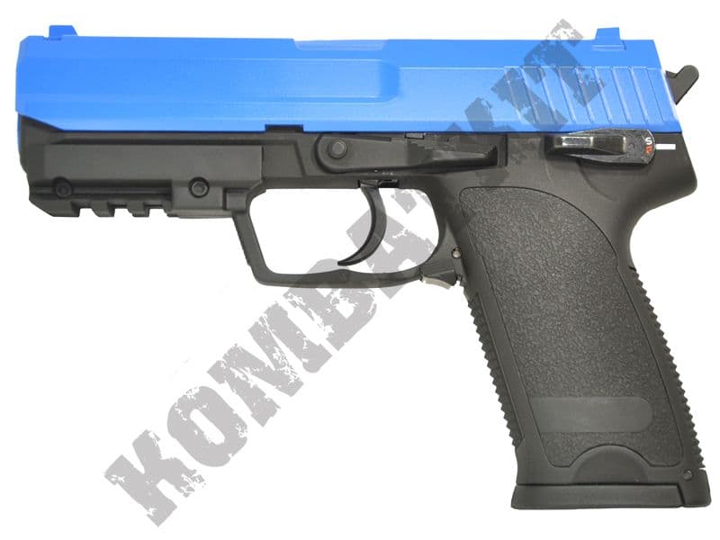 CM125 Airsoft Pistol USP Electric BB Gun 2 Tone Kombatkit