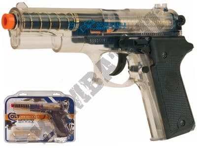 Colt Double Eagle Airsoft BB Hand Gun Black and Clear