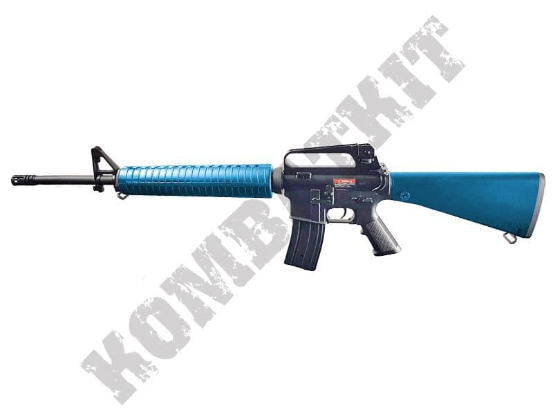 GE F6607 BB Gun M16A2 Electric Airsoft Rifle Black 2 Tone