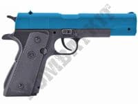 FS1206 BB Gun | Colt M1911 Replica CO2 Gas Airsoft Pistol Black 2 Tone Metal | KOMBATKIT