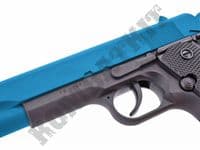 FS1206 BB Gun | Colt M1911 Replica CO2 Gas Airsoft Pistol Black 2 Tone Metal | KOMBATKIT