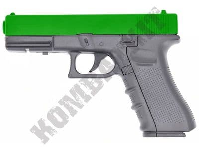 FS1501 BB Gun 17 Style CO2 Powered Airsoft Pistol Black 2 Tone