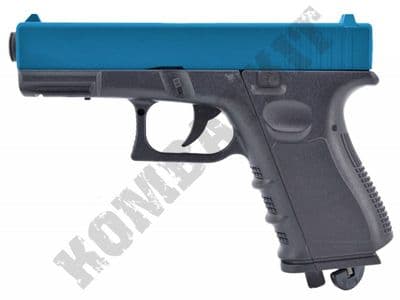 FS1504 BB Gun 23 Style CO2 Powered Airsoft Pistol Black 2 Tone