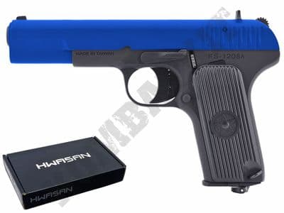 FS1508 BB Gun Tokarev TT33 Replica CO2 Gas Airsoft Pistol Black 2 Tone Metal