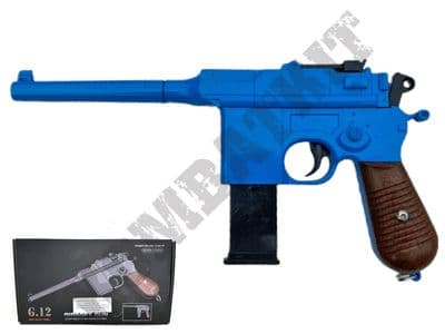 G12 Mauser C96 Machine Pistol Replica Spring Airsoft Metal BB Gun Black 2 Tone