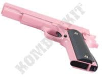 G13 BB Gun 1911 Spring Airsoft Pistol Pink 2 Tone | Kombatkit