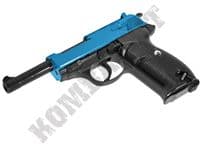 G21 BB Gun P38 Spring Airsoft Pistol Black 2 Tone | Kombatkit