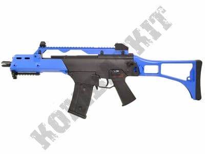 GE6681 G36 Replica Assault Rifle AEG Electric Airsoft BB Machine Gun Black 2 Tone