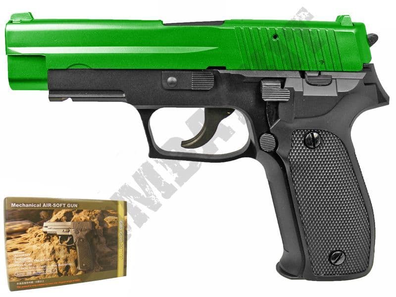 GG106 BB Gun | Sig Sauer P226 Replica Gas Airsoft Pistol 2