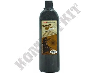 Guarder Black Power Up Gas 2000ml Refill for Pro Grade Gas Powered Airsoft BB Guns