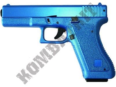 HA117 BB Gun 17 Style Spring Airsoft Pistol Blue 2 Tone