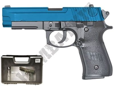 HG170 Airsoft Pistol Sig Sauer P226 Replica Gas Blowback BB Gun Black 2 Tone Metal