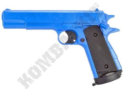 HGC312 Airsoft Pistol Colt 1911 Replica CO2 BB Gun Blue 2 Tone 440FPS