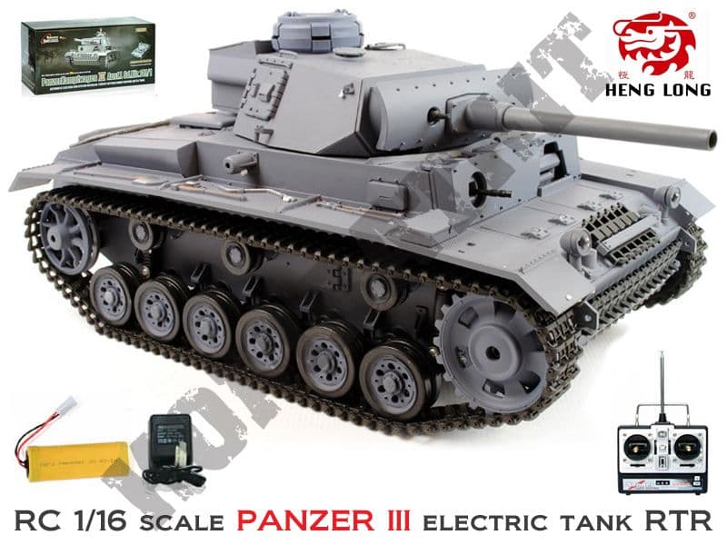 KOMBATKIT Remote Control Tank Airsoft BB Gun Firing RC Model Panzer