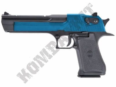 KCB-51AHN BB Gun Desert Eagle 50AE Replica Co2 Blowback Pistol Black & 2 Tone Full Metal