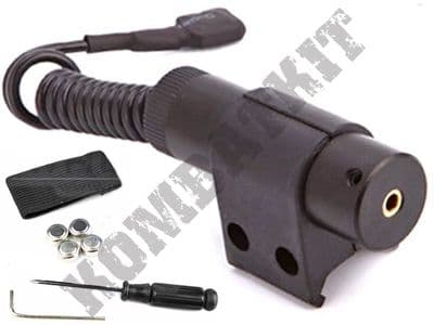 LA30 Red Dot Laser Sight for Air Gun Airsoft BB Guns Rail Mount Black Metal