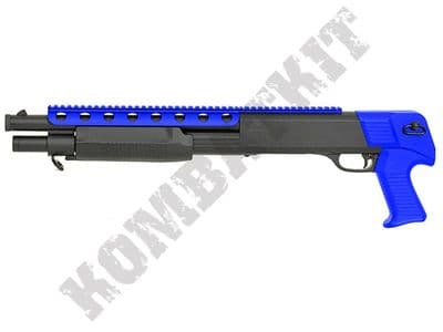 M309 BB Gun Franchi SAS Short Replica Spring Airsoft Shotgun Black 2 Tone