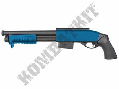 M401 BB Gun M870 Breacher Replica Spring Airsoft Shotgun Black 2 Tone