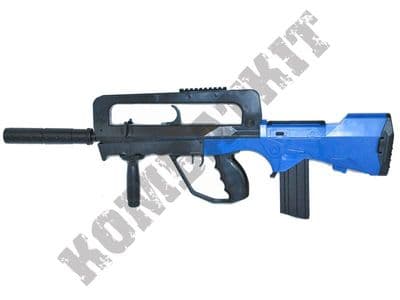 M46A BB Gun Famas G2 Replica Spring Airsoft Assault Rifle Black 2 Tone