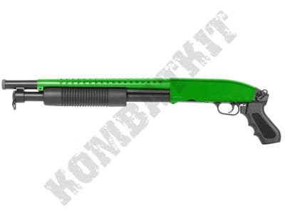 M58B BB Gun M500 Short Replica Spring Airsoft Shotgun Black 2 Tone