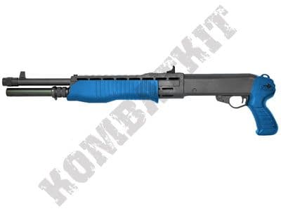 M63 BB Gun SPAS-12 Replica Tri Shot Spring Airsoft Shotgun Black 2 Tone