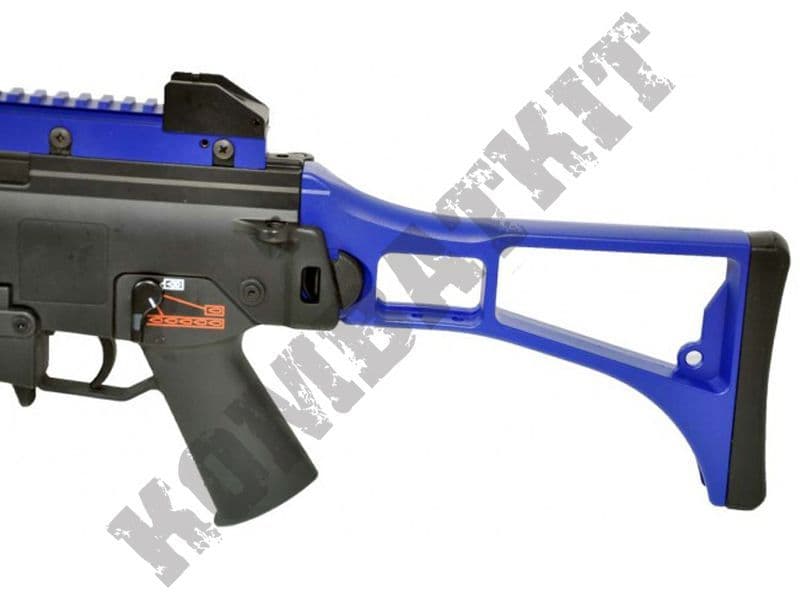 M809 BB Gun G36 Replica Electric Airsoft Rifle Two Tone Blue AEG