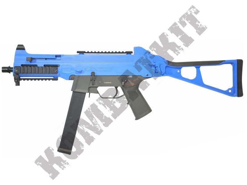 M89 BB Gun UMP SMG Replica Electric Airsoft Rifle Blue 2 Tone AEG