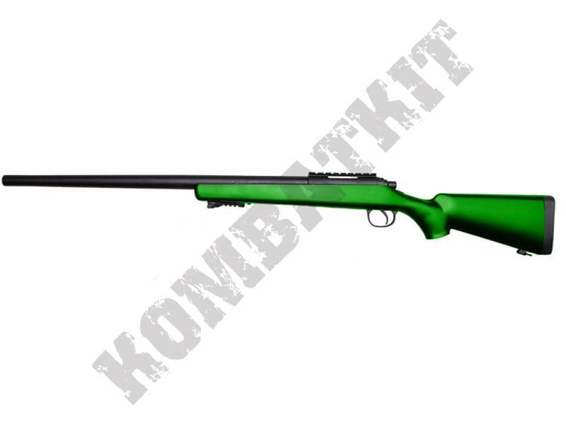 MB03A BB Gun | VSR 10 Spring Airsoft Sniper Rifle Black & 2