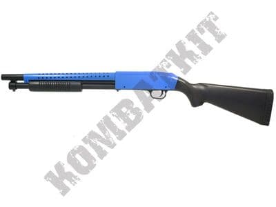 MP003L BB Gun M500 Long Replica Spring Airsoft Shotgun Black & 2 Tone