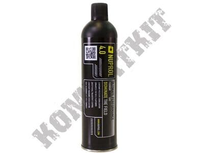 Nuprol 4.0 Ultimate Black Gas 300g Refill for Pro Grade Gas Powered Airsoft BB Guns