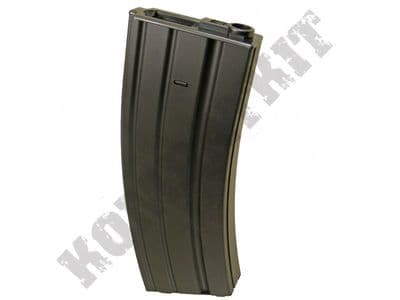 Nuprol Airsoft Gun Magazine M4 M16 AR15 AEG 370 Rd High Cap 6mm BB Pellet Black Metal