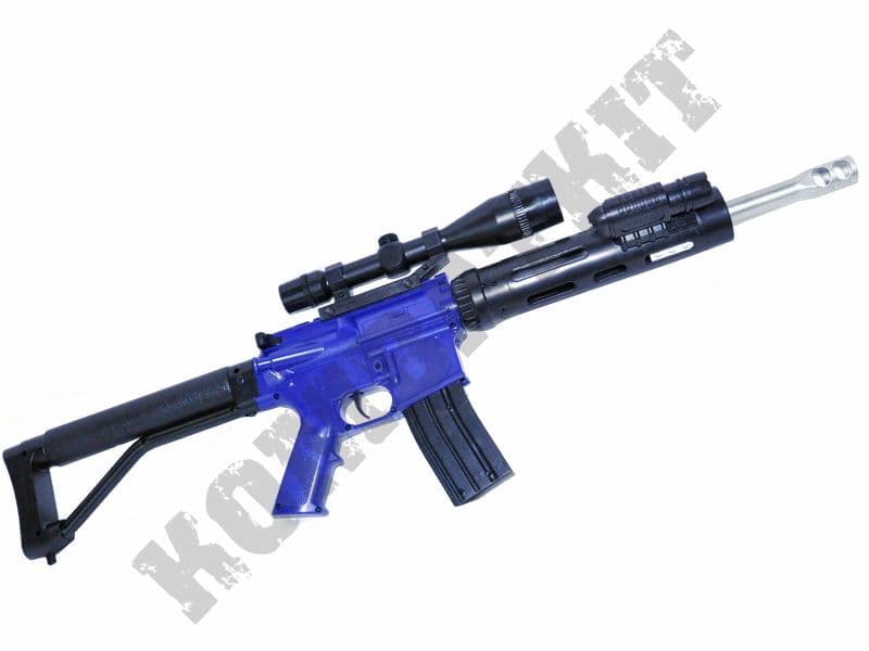 P136 BB Gun M4 Style 6mm BB Pellet Rifle 2 Tone Cheap Airsoft Guns