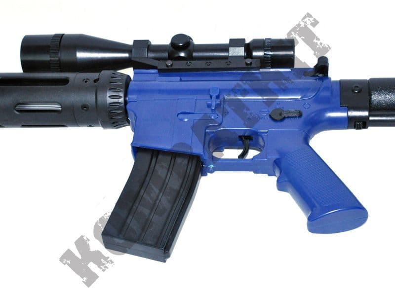P136 BB Gun M4 Style 6mm BB Pellet Rifle 2 Tone Cheap Airsoft Guns